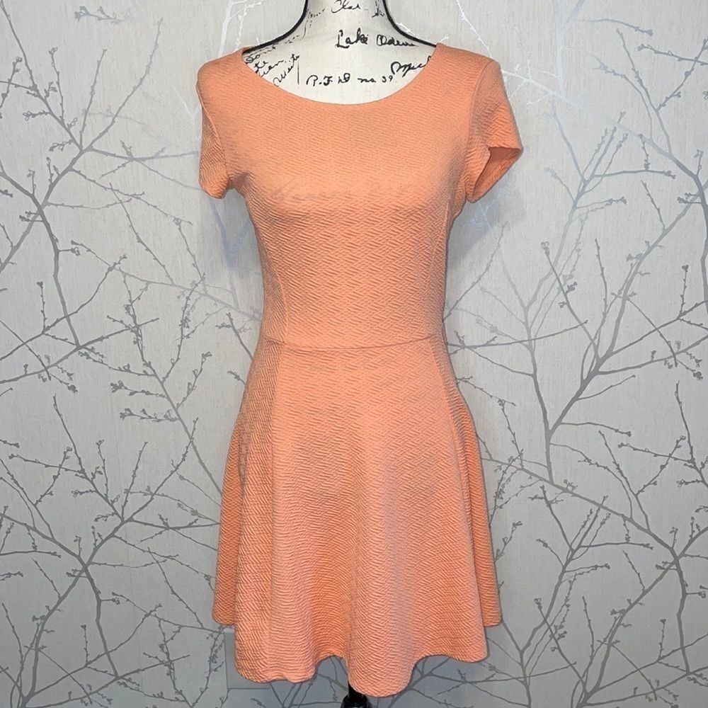 ‎Bershka coral dress, size Large